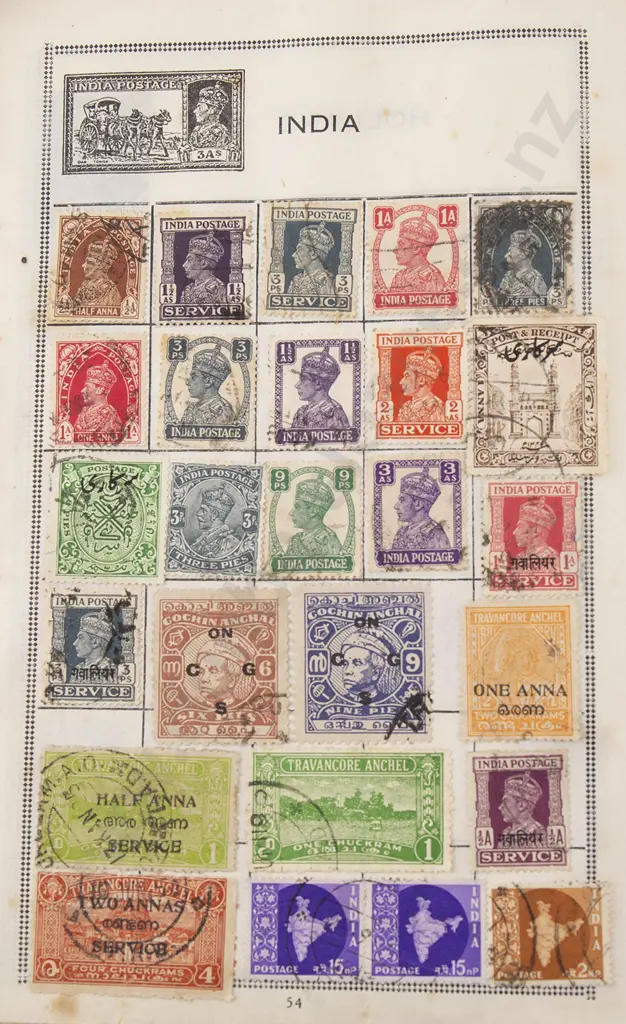 Four Small Vintage World Stamp Albums Image 1++