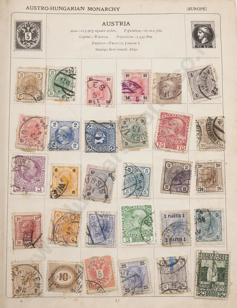 Four Small Vintage World Stamp Albums Image 1++