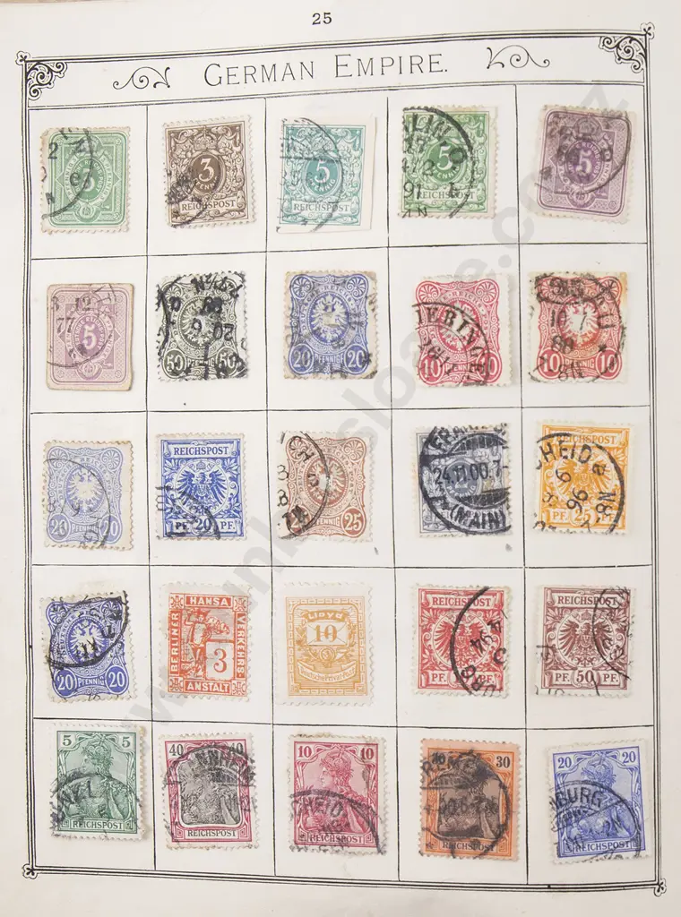 Three The Lincoln Stamp Albums of World Stamps Image 1++