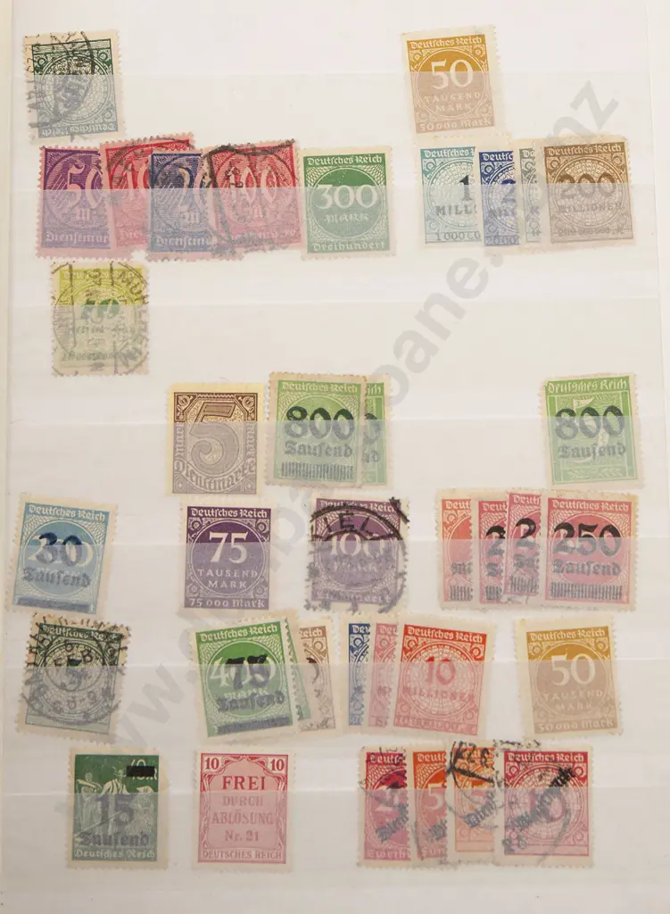 Six Vintage World Stock Book Albums Image 1++