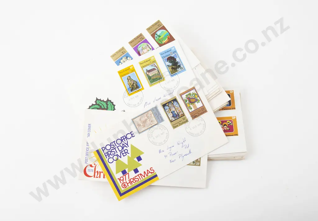 Qty Mainly NZ FDC's Image 1++