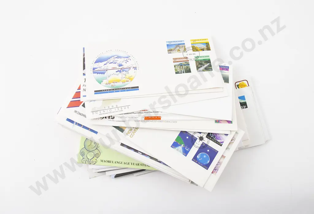 Qty Mainly NZ FDC's Image 1++