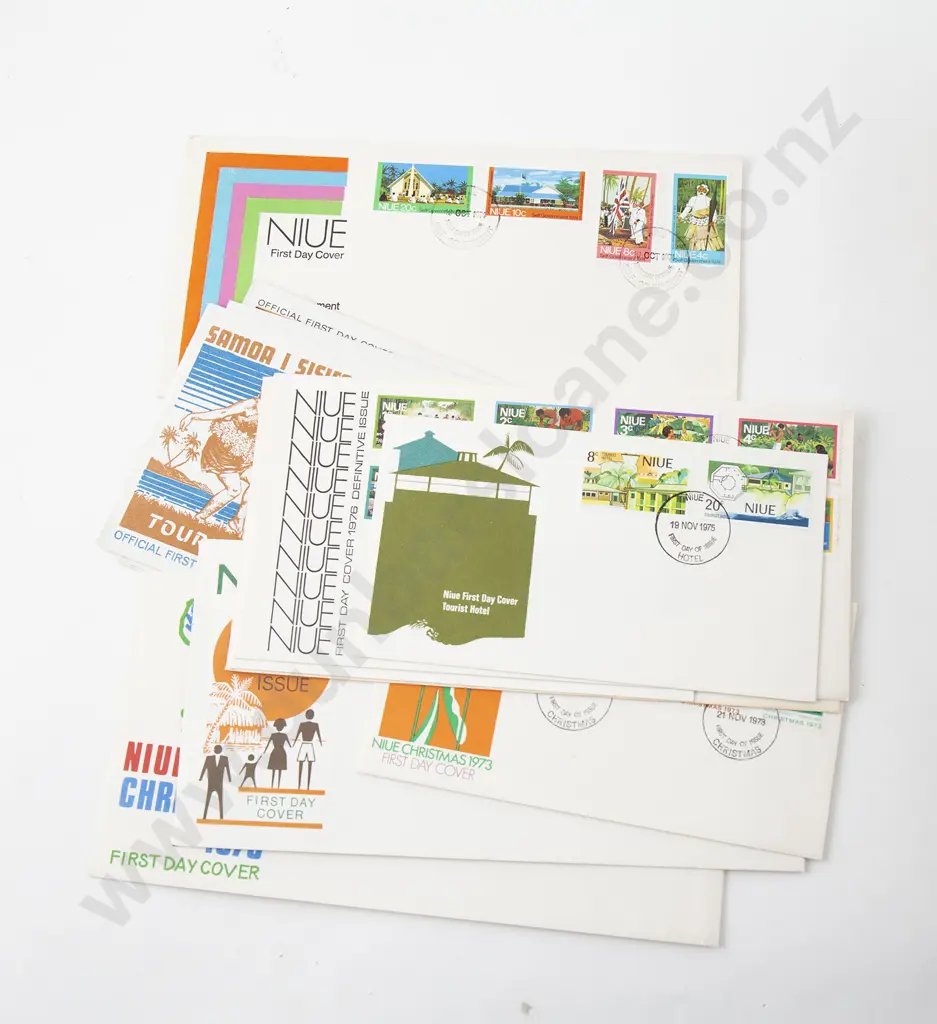 Qty Mainly NZ FDC's Image 1++