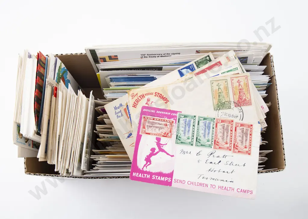 Qty Mainly NZ FDC's Image 1++