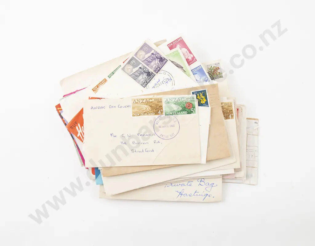 Qty Mainly NZ FDC's Image 1++
