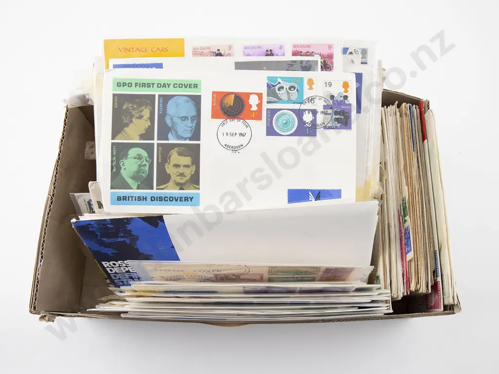 Qty Mainly NZ FDC's Image 1++