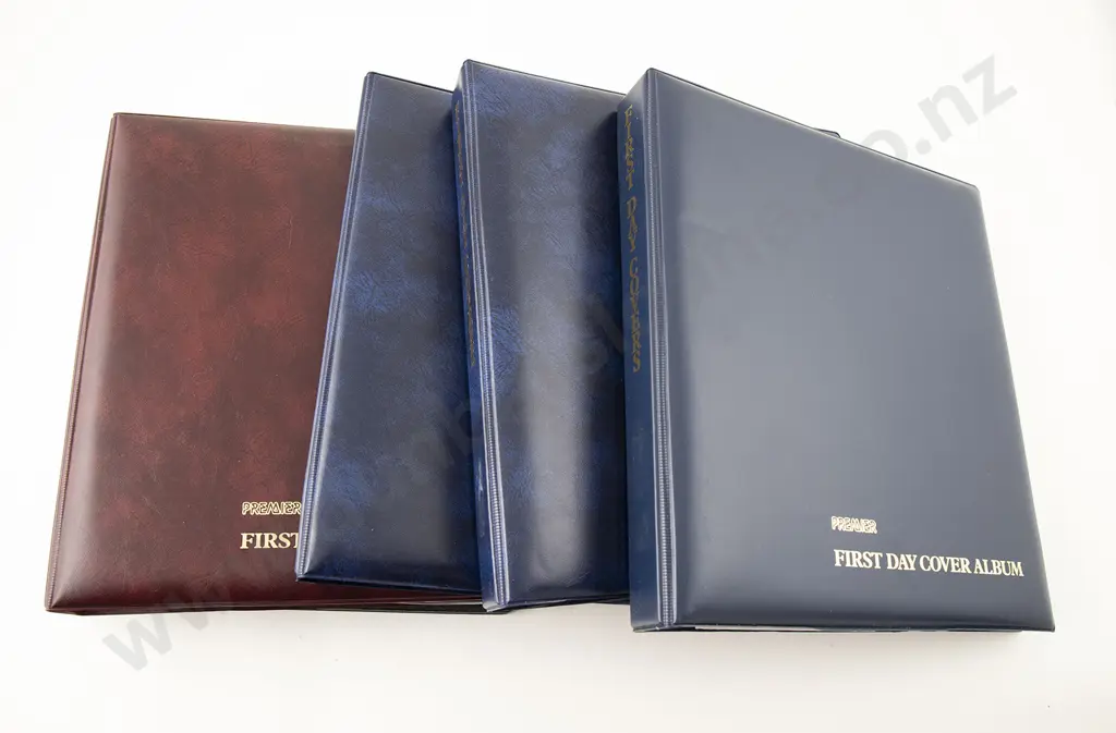 Five Albums of Mainly UK FDC's Image 1++
