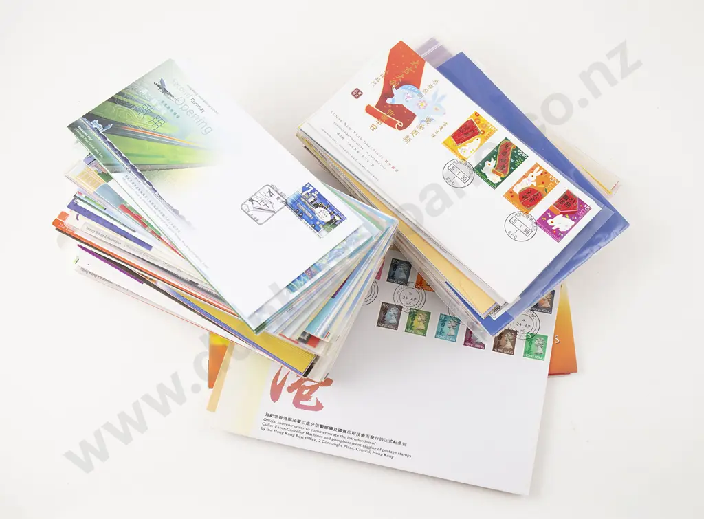 Qty Hong Kong FDC's and Stamp Packs Image 1++