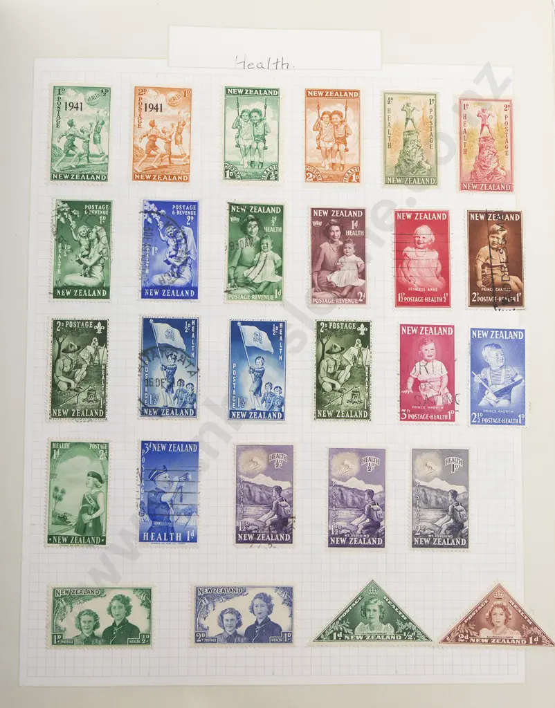 Four Vintage Stamp Albums Image 1++