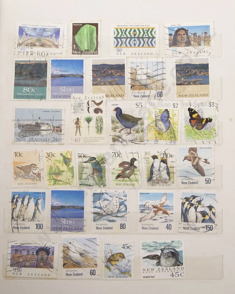 Five Stamp & Stock Book Albums Image 1++