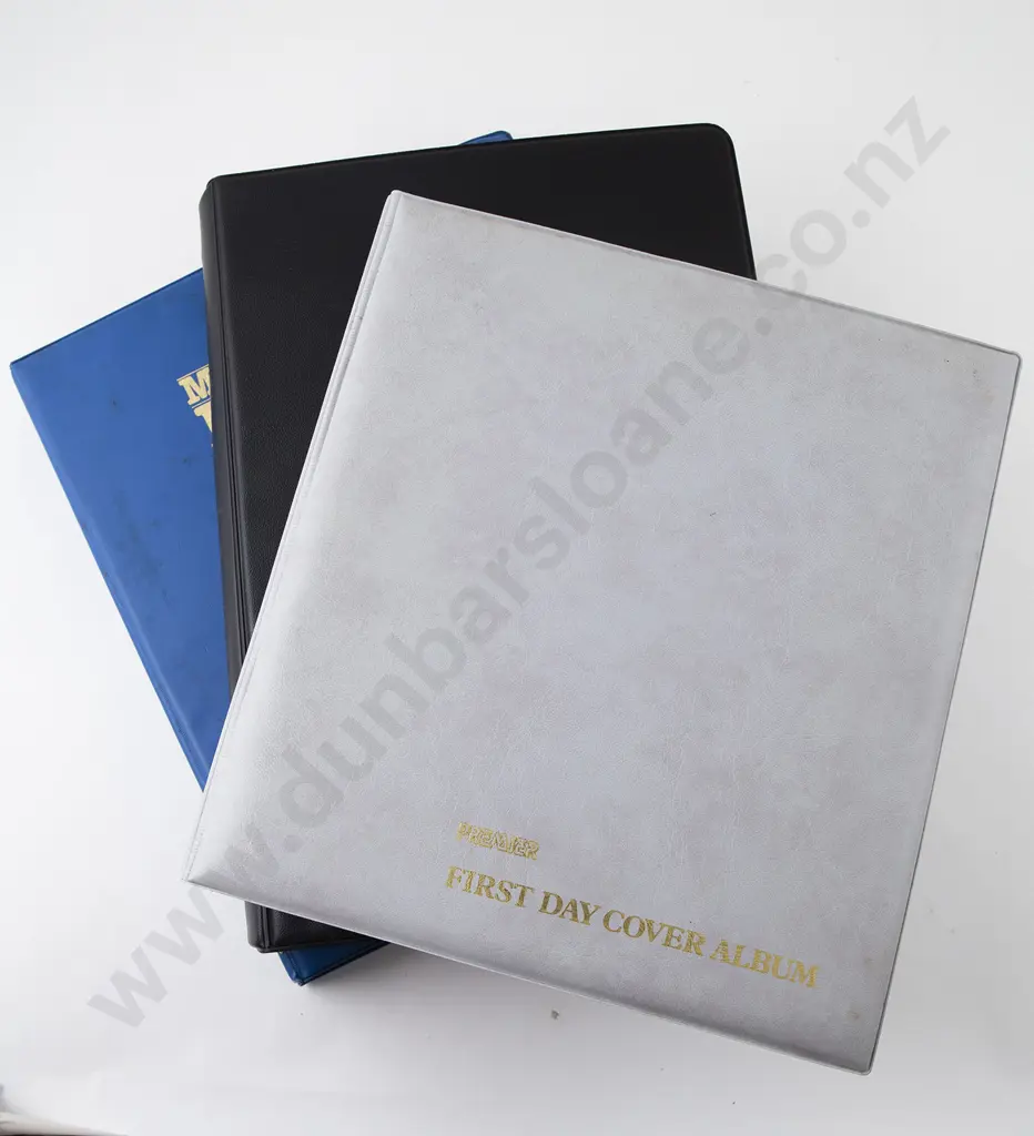 Three Albums Mainly NZ FDC's Image 1++