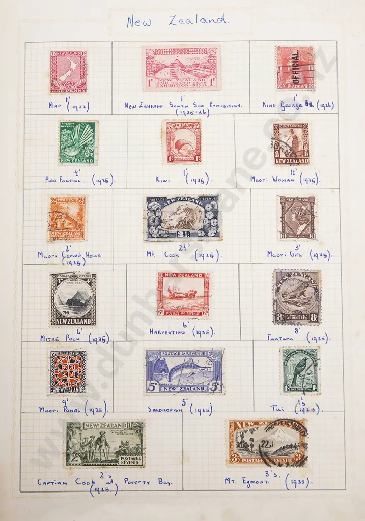 Six Vintage Stamp Albums Image 1++