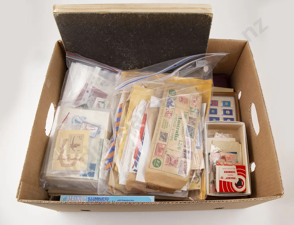 Qty Postage Histories and Assorted Image 1++