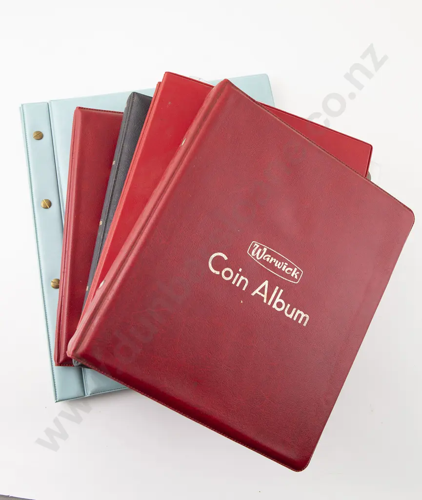 Five Vintage World Pocket Change Albums Image 1++