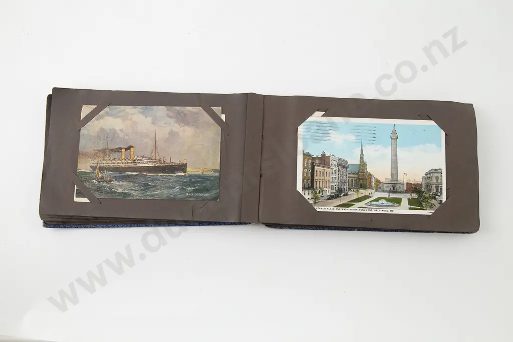 Small C1900 Postcard Album Image 1++