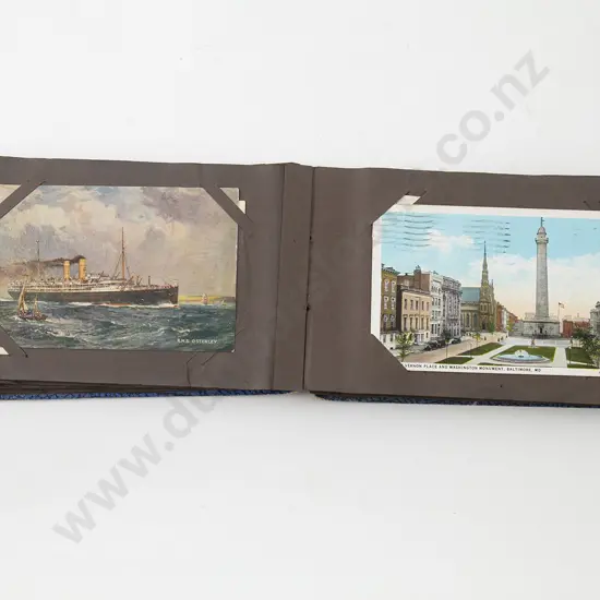 Small C1900 Postcard Album