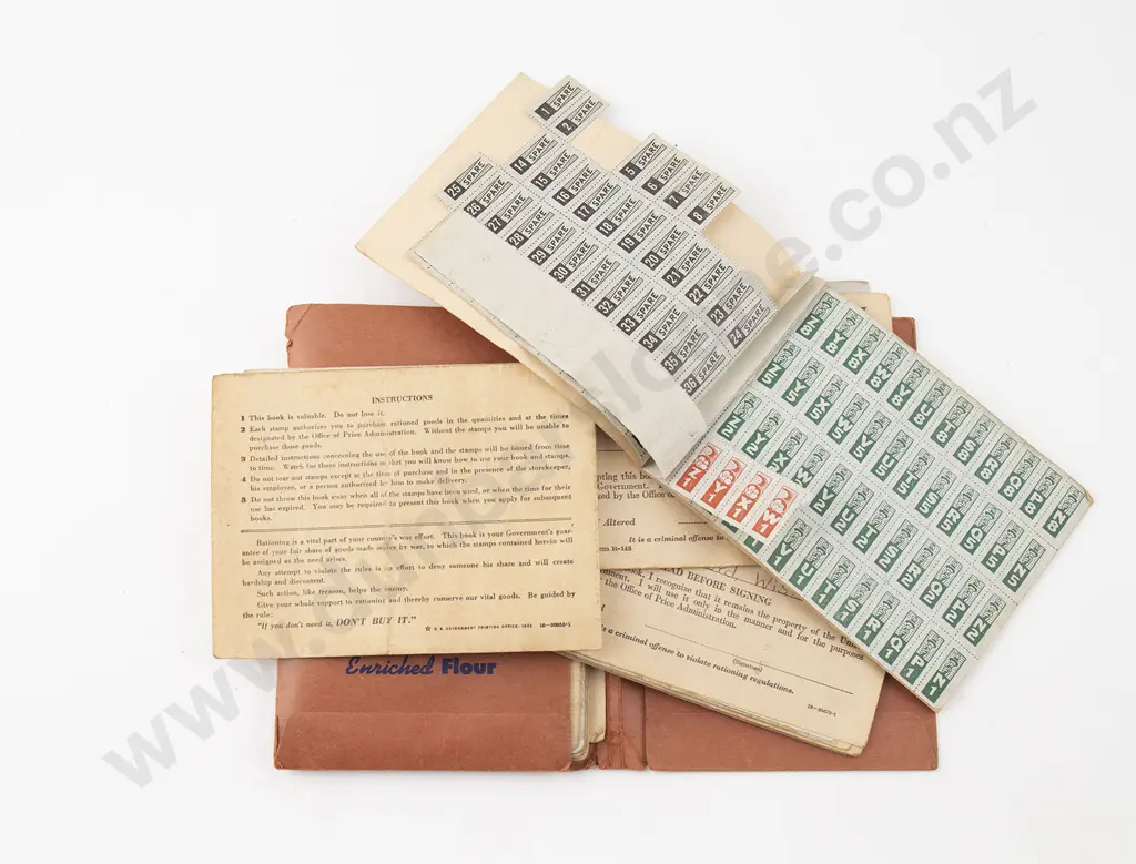 Qty WWII USA War Ration Books Image 1++
