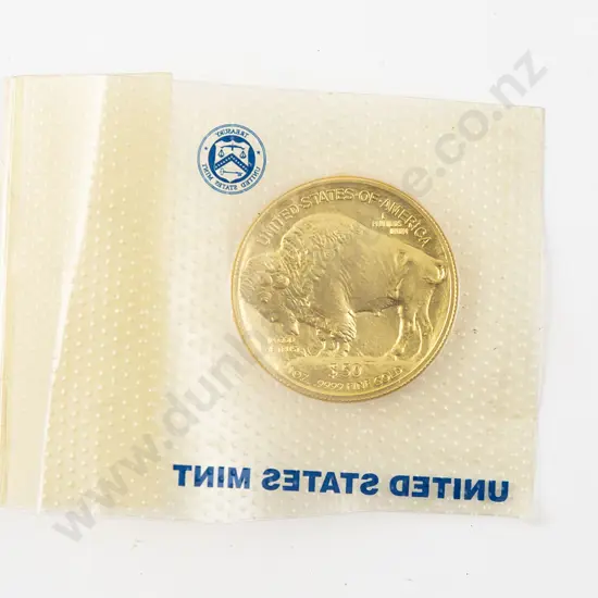 US 2013 1oz Fine Gold Buffalo $50 Coin