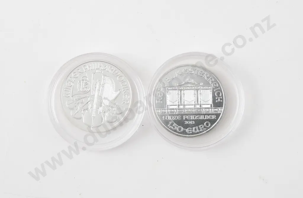 Two 1oz .999 Silver Coins Image 1++