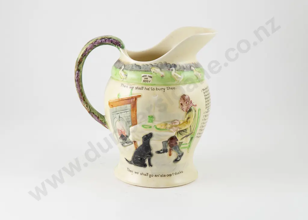 Crown Devon Musical Jug Image 1++