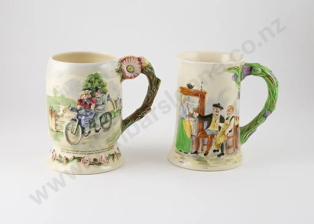 Two Crown Devon Musical Mugs Image 1++