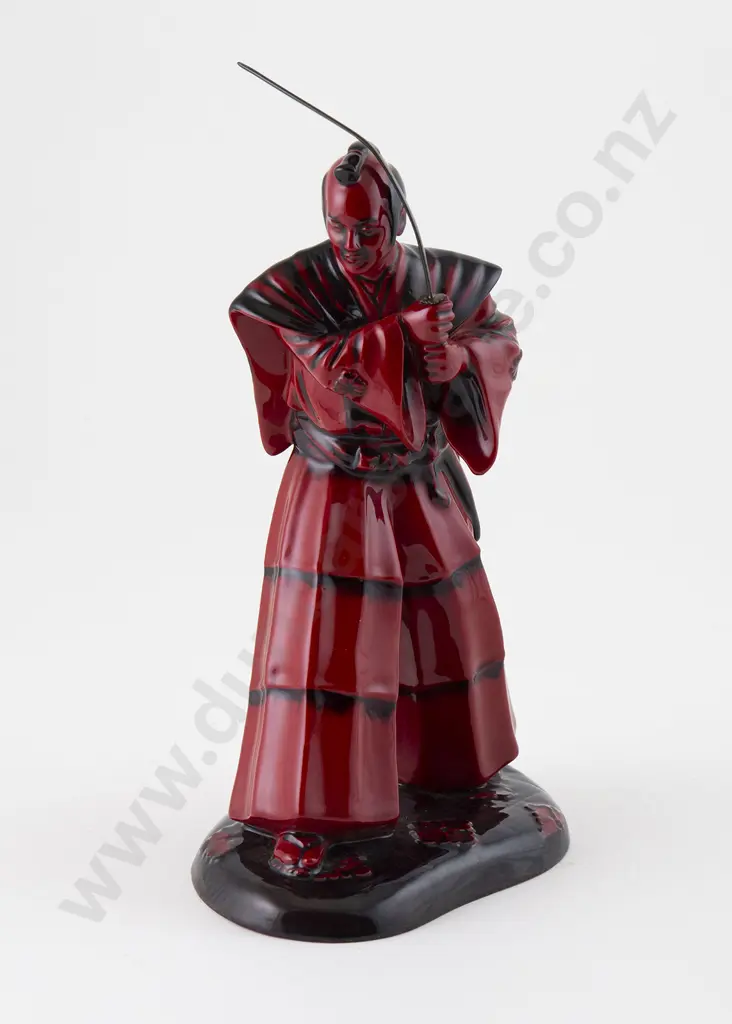 RD Flambe Samurai Warrior Figure Image 1++