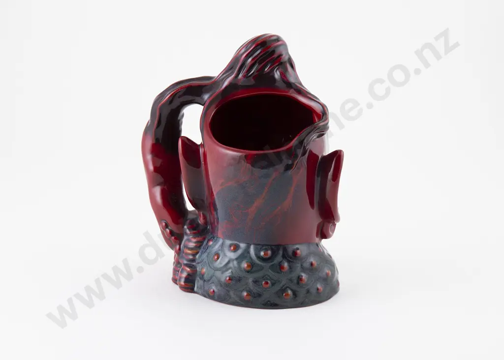 RD Large Flambe Character Jug Image 1++