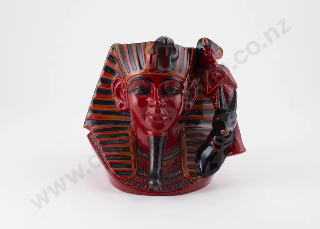 RD Large Flambe Character Jug The Pharaoh Image 1++