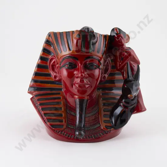 RD Large Flambe Character Jug The Pharaoh