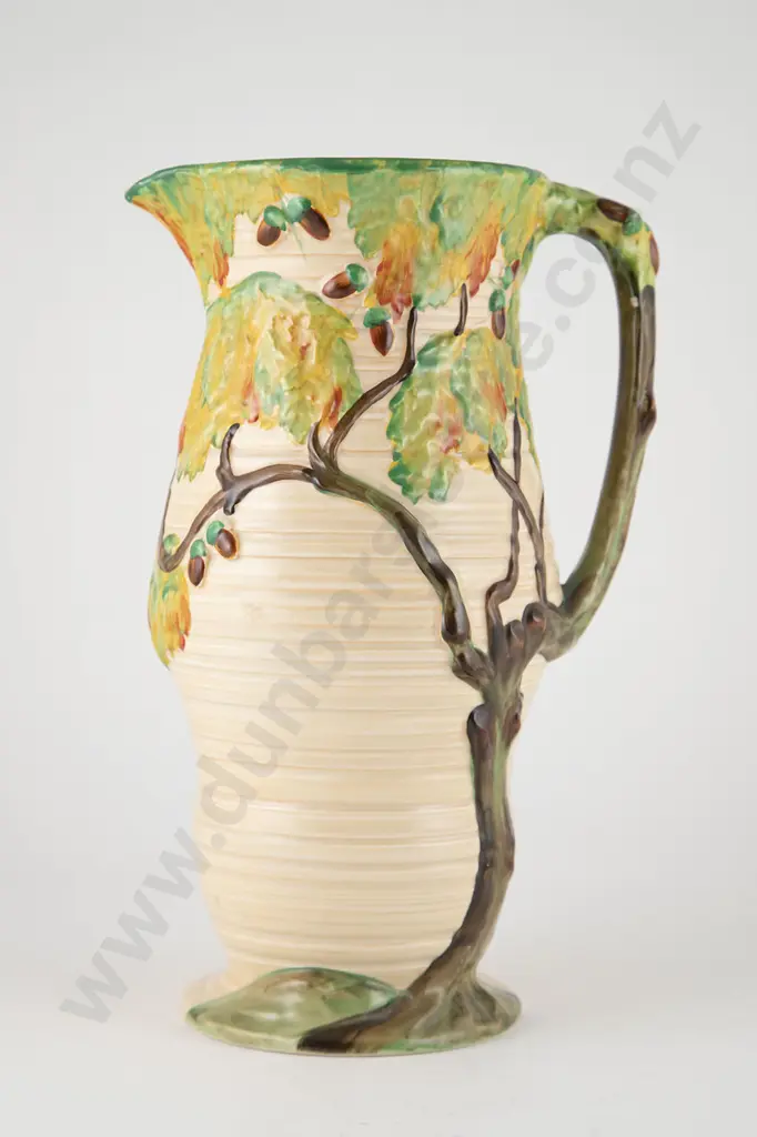 Large Carlton Ware "Day Oak" Pattern Jug Image 1++