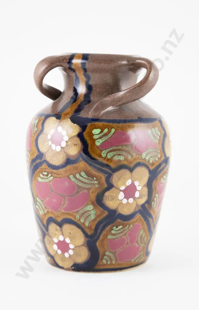 Danish Three Handled Vase Image 1++