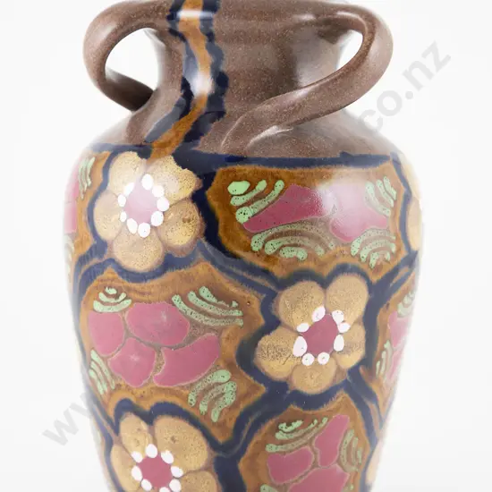 Danish Three Handled Vase