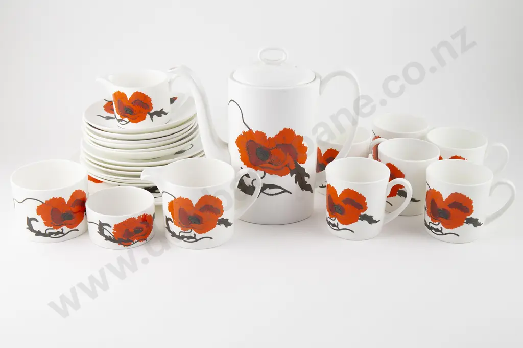 C1971 Wedgwood Susie Cooper Design Coffee Service Image 1++