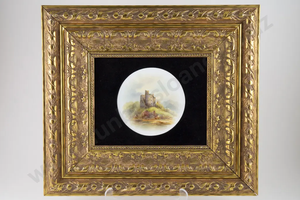 Royal Worcester Circular Plaque Image 1++