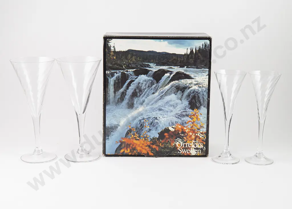 Mid C20th Orrefors Sweden Glass Ware Image 1++