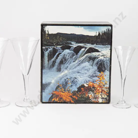Mid C20th Orrefors Sweden Glass Ware