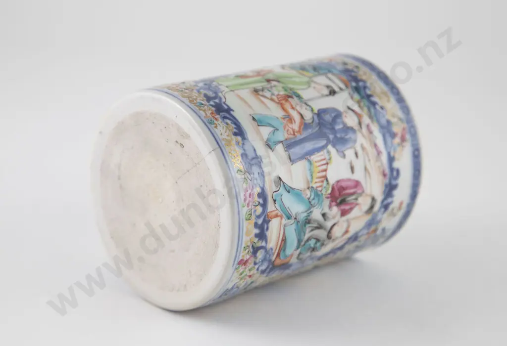 C18th Chinese Export Ware Porcelain Tankard Image 1++