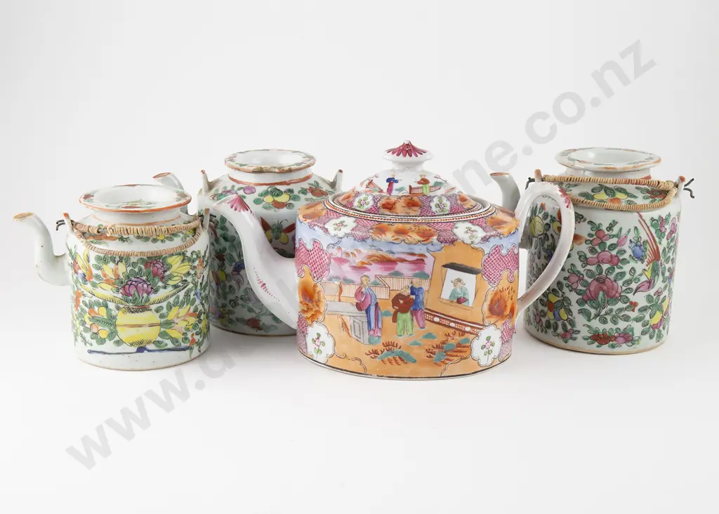 Chinese Mandarin Style Teapot Image 1++