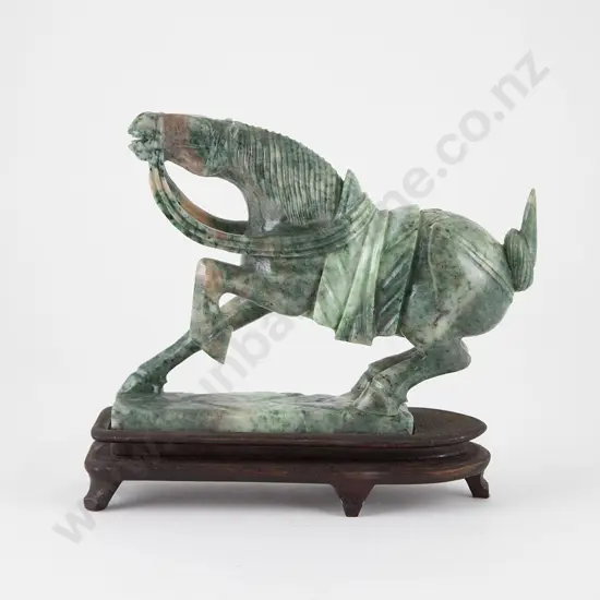 Carved Jade Tang Style Horse