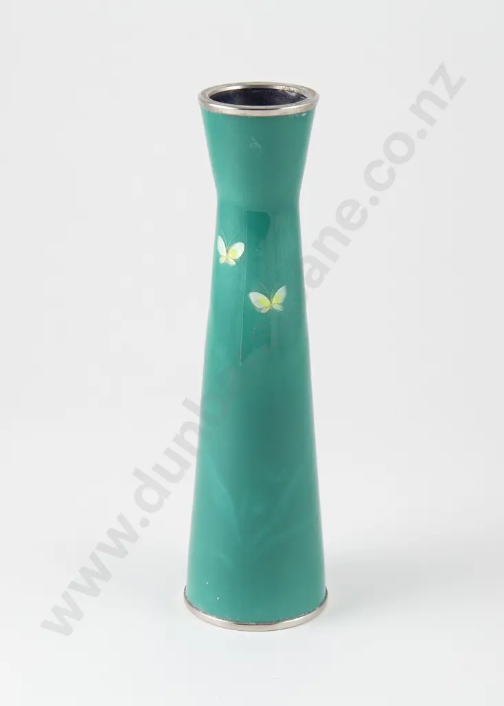 Japanese Wireless Cloisonne Vase Image 1++
