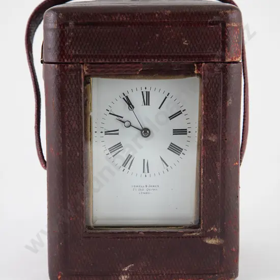 Large Victorian Brass Cased Carriage Clock