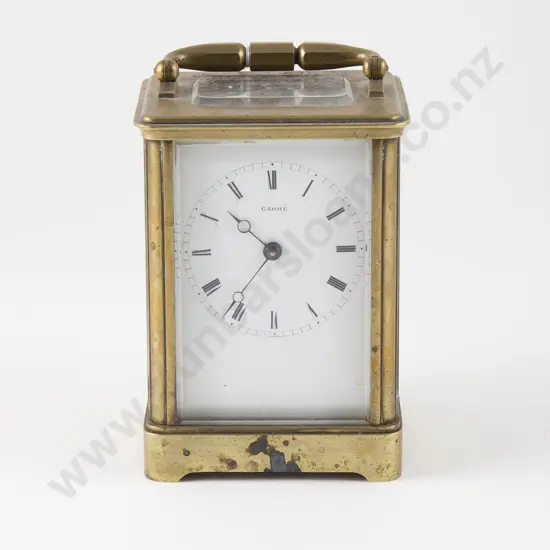 Brass Cased Carriage Clock