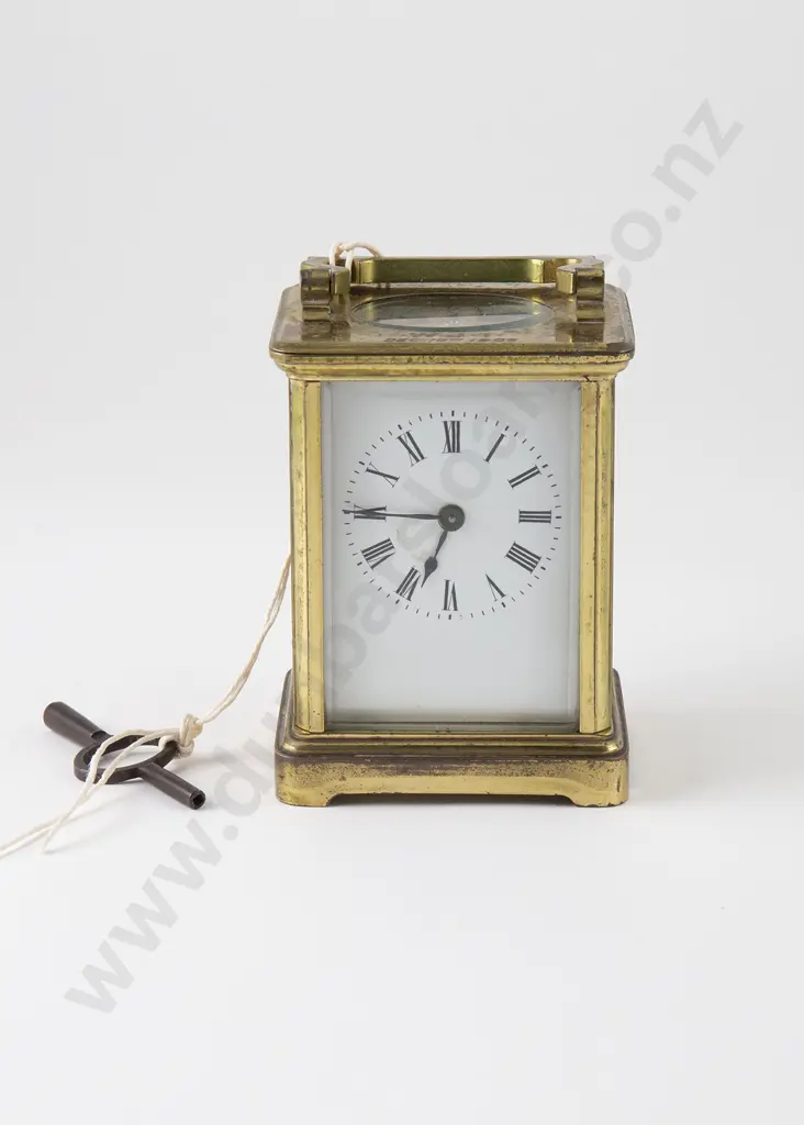 Brass Cased Carriage Clock Image 1++