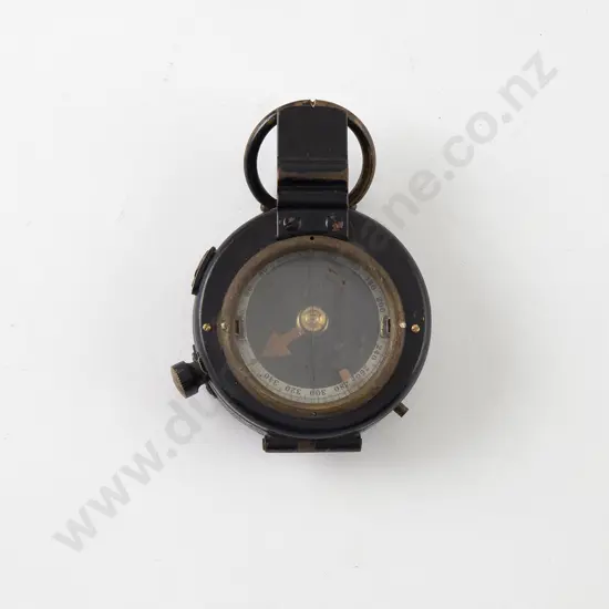 CWWI Japanned Prismatic Compass