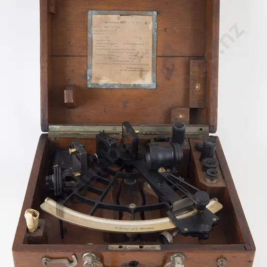 Antique Sextant By W Ludolph Of Bremerhaven