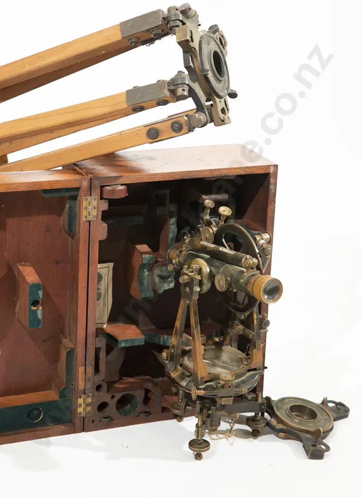 Vintage Troughton & Simms London Surveyors Transit Theodolite Image 1++