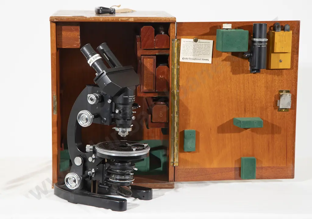 Cooke Troughton & Simms Ltd Binocular Microscope Image 1++