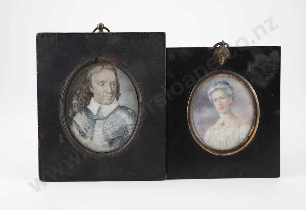 Victorian Miniature Portrait Of A Lady Image 1++