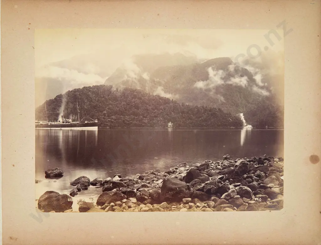 Frank A Coxhead (1851-c1919) - New Zealand Scenery Image 1++
