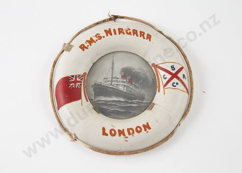 Miniature Souvenir Lifebuoy From R.M.S. Niagara Image 1++